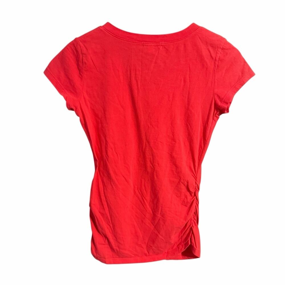 Y2K Southpole Red Graphic Baby Tee McBling Size Medium - Picture 2 of 6